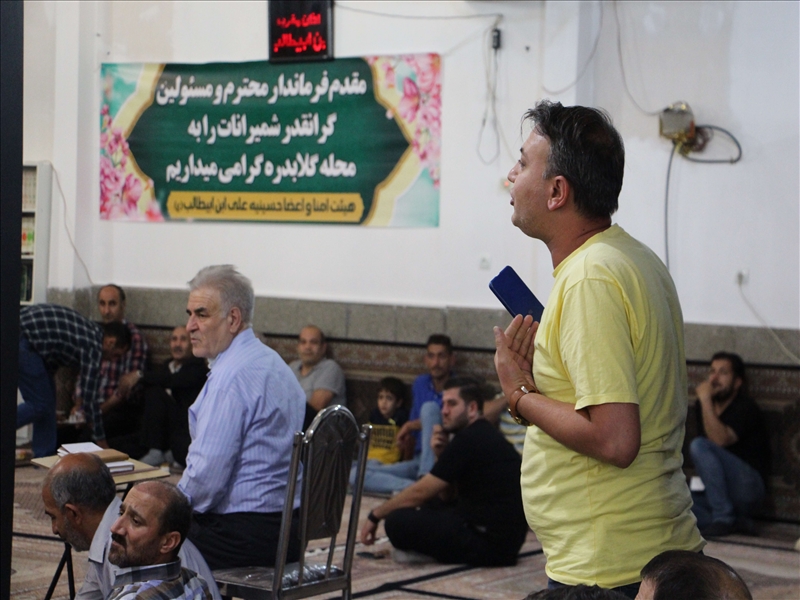 میزبانی اهالی گلابدره و آبک از