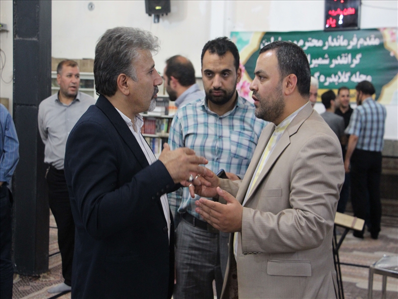 میزبانی اهالی گلابدره و آبک از