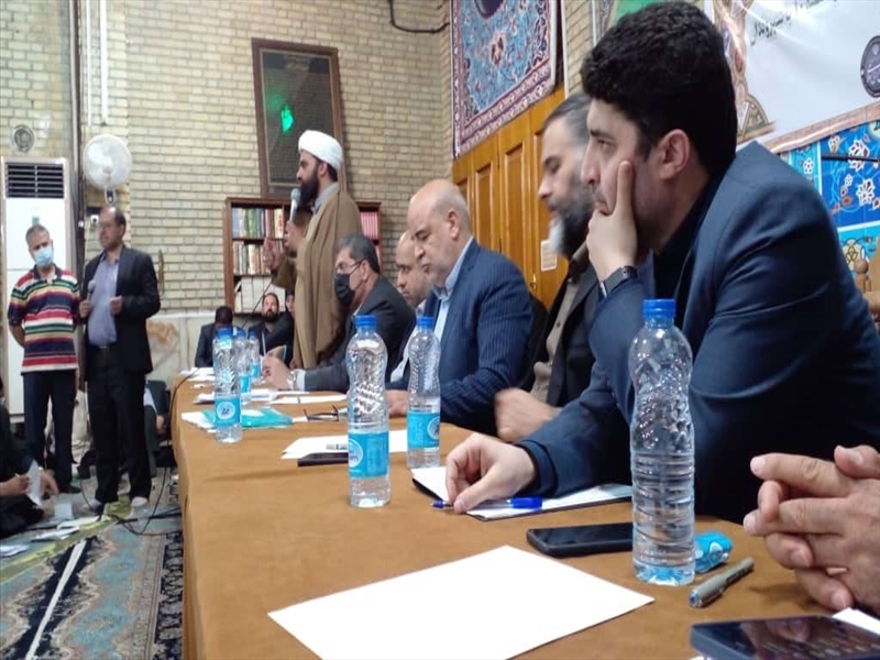 نشست عمومي بررسي مشكلات اهالی منطقه