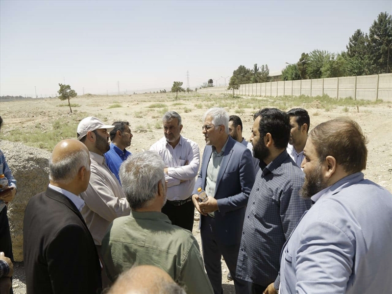 بازدید میدانی شهردار باقرشهر از