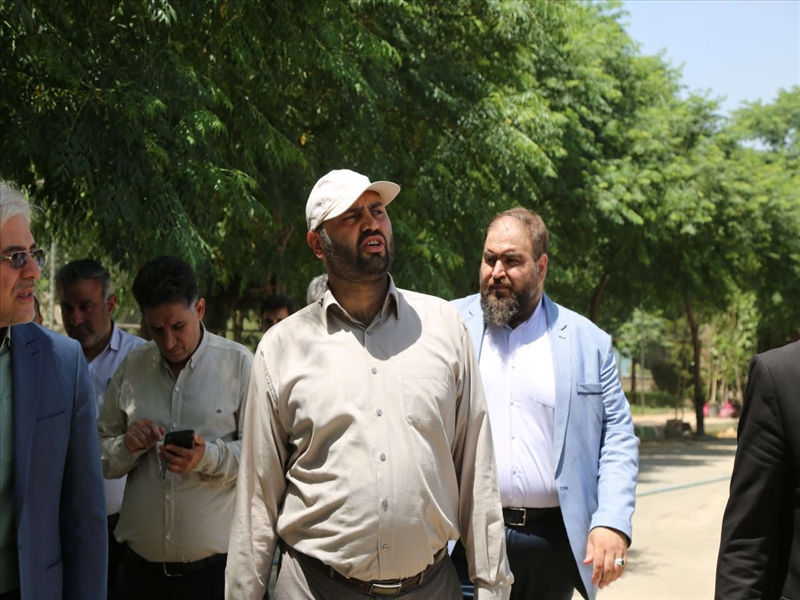 بازدید میدانی شهردار باقرشهر از