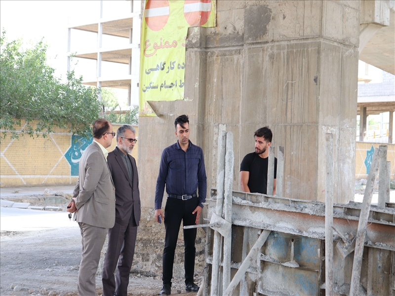 بررسی روند احداث زیرگذر پل کاووسیه