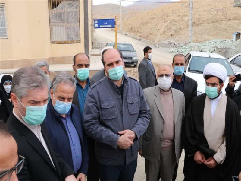 بازدید استاندار تهران به همراه