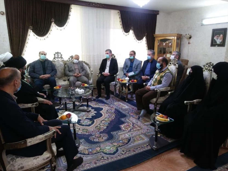 دیدار استاندار تهران به همراه مسئولان