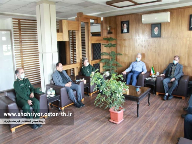 دیدار رئییس دادگستری با فرماندر