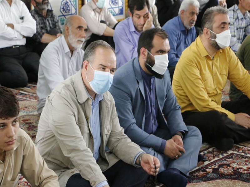 حضور فرماندار شهرستان ری در مراسم