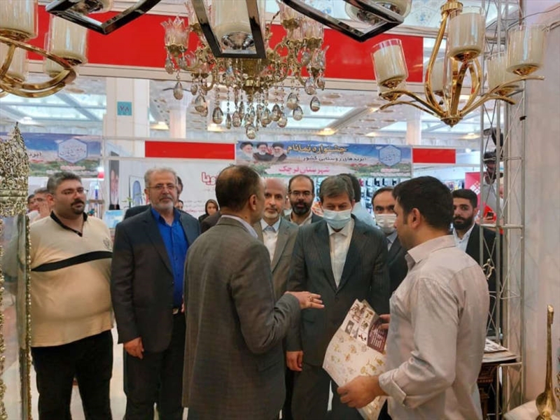 بازدید بخشدار آفتاب و جمعی از مسئولین