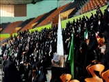 اجتماع بزرگ دختران حاج قاسم در ورزشگاه آزادی برگزار شد