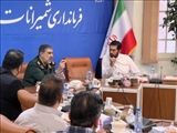 برگزاری نشست مشترک فرماندار شمیرانات با فرمانده قرارگاه نصر سپاه تهران بزرگ 