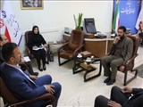 دیدار مدیرکل شرق استان تهران پست بانک با فرماندار شمیرانات