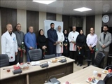 دیدار فرماندار شمیرانات با جامعه درمانی شهرستان 