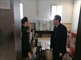 بازدید فرماندار شمیرانات از روند آماده سازی موکب ناحیه مقاومت بسیج جماران در آیین وداع و تشییع رهبر شهید