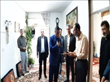 دیدار مسئولان شهرستان ملارد با خانواده معظم شهید نبی پور و جانباز سرافراز مشهدی خانی