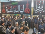 مردم شهرستان ملارد در سوگ شهادت حضرت زهرا (س) به عزاداری پرداختند