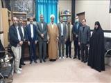 دیدار فرماندار ملارد با امام جمعه شهرستان به مناسبت میلاد حضرت علی(ع)