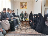 دیدار فرماندار ملارد با خانواده معظم شهداء و ایثارگران
