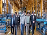 فرماندار و مسئولان قضایی شهرستان ملارد از واحد تولیدی اورند پیشرو بازدید کردند