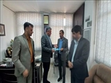 دیدار فرماندار ملارد با مدیر و کارکنان جهاد کشاورزی