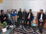 دیدار سرپرست فرمانداری ملارد با دو خانواده معظم شهداء 