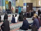 حضور سرپرست فرمانداری ملارد در جمع نمازگزاران مسجد جامع خامس آل عبا