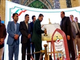 رونمایی از تمبر یادبود شهدای ورزشکار استان تهران در ملارد