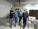 بازدید سرپرست فرمانداری ملارد از واحد مرغداری در روستای چاقو