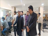 بازدید سرزده سرپرست فرمانداری شهرستان ملارد از اداره تأمین اجتماعی