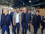 بازدید استاندار تهران از واحد تولیدی فواد الیاف
