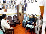حضور سرپرست فرمانداری ملارد در حسینیه شهید هاشمی