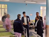 عیادت مسئولان شهرستان ملارد از جانبازان بستری در بیمارستان میلاد شهریار