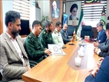 به مناسبت گرامیداشت هفته نیروی انتظامی صورت گرفت؛ دیدار فرماندار ملارد با فرمانده انتظامی
