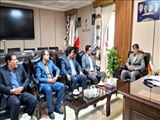 دیدار مقامات قضایی شهرستان ملارد با فرماندار به مناسبت هفته دولت