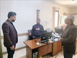 بازدید سرزده رئیس اداره بازرسی فرمانداری ملارد از اداره فرهنگ و ارشاد اسلامی