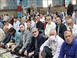 حضور فرماندار قدس در نماز جمعه این هفته شهرستان 