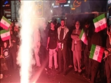 برگزاری جشن پیروزی جبهه مقاومت و رزمندگان فلسطین در مقابل رژیم کودک‌کش صهیونیسم در شهرستان قدس
