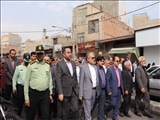 برگزاری راهپیمایی مردم فهیم و ولایتمدار شهرستان قدس در پی حمایت از عملیات غرور آفرین طوفان الاقصی و محکومیت اقدامات رژیم کودک‌کش منحوس اسرائیل