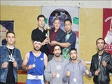 قهرمانی شیرپسران شهر قدسی در رقابتهای بوکس استان تهران