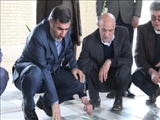 آیین عطرافشانی گلزار شهدای شهرستان قدس با حضور مدیر کل ورزش و جوانان استان تهران