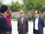بازدید فرماندار قدس از مدارس درحال ساخت شهرستان