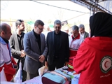 بازدید فرماندار و مدیرکل میراث‌فرهنگی استان از ایستگاه‌ ستاد خدمات سفر شهرستان قدس