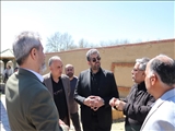 بازدید فرماندار قدس از روستای زرنان