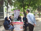 میز خدمت اداره بهزیستی شهرستان قدس در محلات کم برخوردار