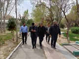 بازدید معاون امنیتی استانداری تهران از طرح استقبال از بهار شهرداری قدس