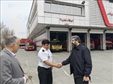 آتش‌نشانی قدس؛ سنگر ایمنی در برابر بحران / فرماندار: جانفشانی شما در جریان حملات دشمن فراموش‌نشدنی است