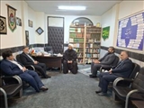 دیدار نوروزی با امام جمعه شهرستان قدس