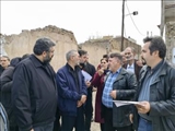 بازدید معاون عمرانی استانداری تهران از مناطق آسیب‌دیده شهرستان قدس