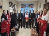 بمناسبت روز جهانی صلیب سرخ و هلال احمر/ دیدار حسن پارسافر با رئیس هلال احمر شهرستان قدس