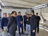 بازدید فرماندار قدس از روند خدمات‌رسانی موکب شهرداری در شهرقدس