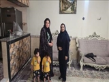 بازدید از خانواده دارای فرزندان سه‌قلو به مناسبت هفته بهزیستی