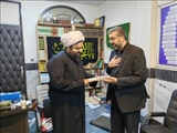 دیدار فرماندار و مسئولان شهرستان قدس با امام جمعه به مناسبت سالروز اقامه اولین نماز جمعه پس از انقلاب
